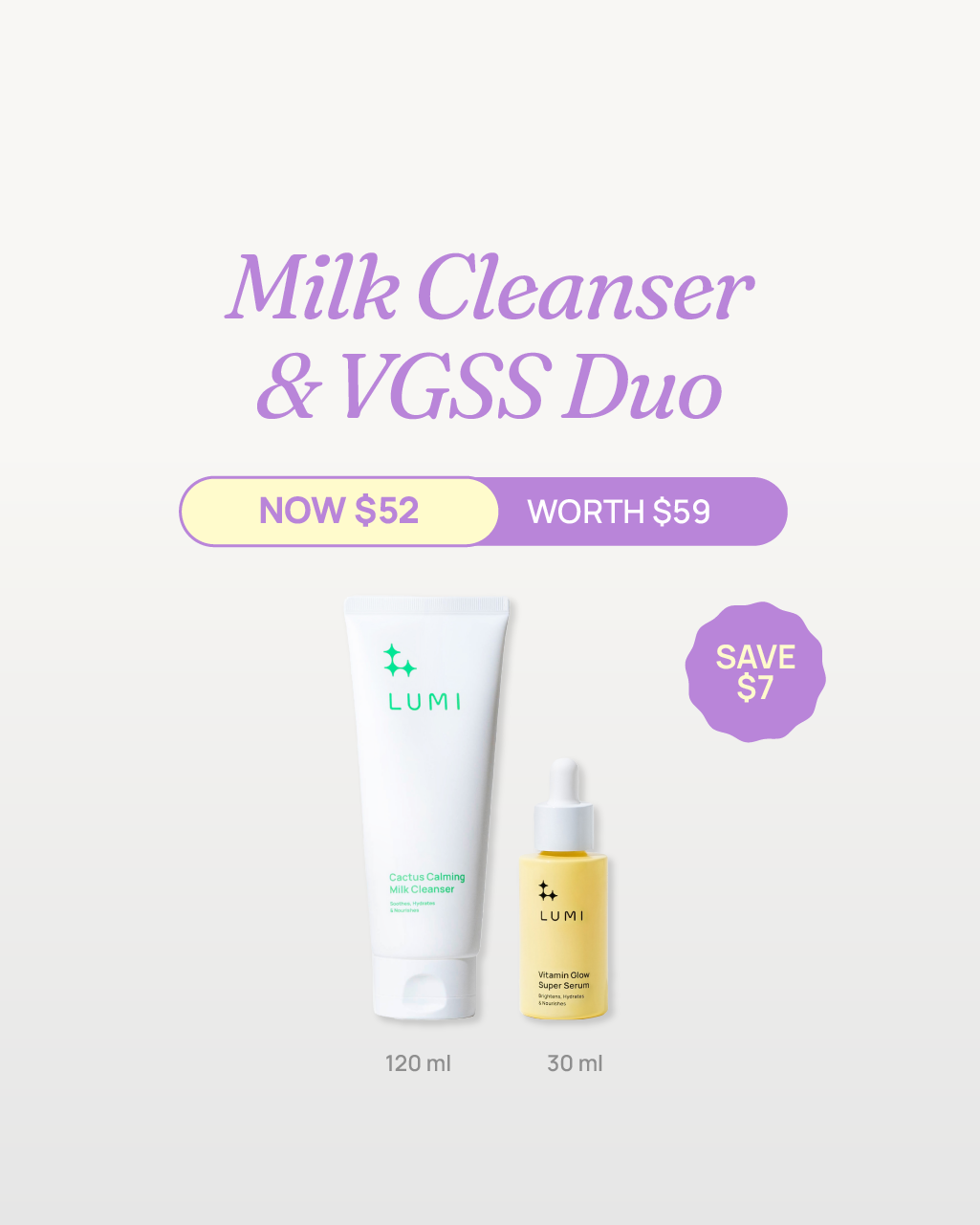 Milk Cleanser + VGSS Duo