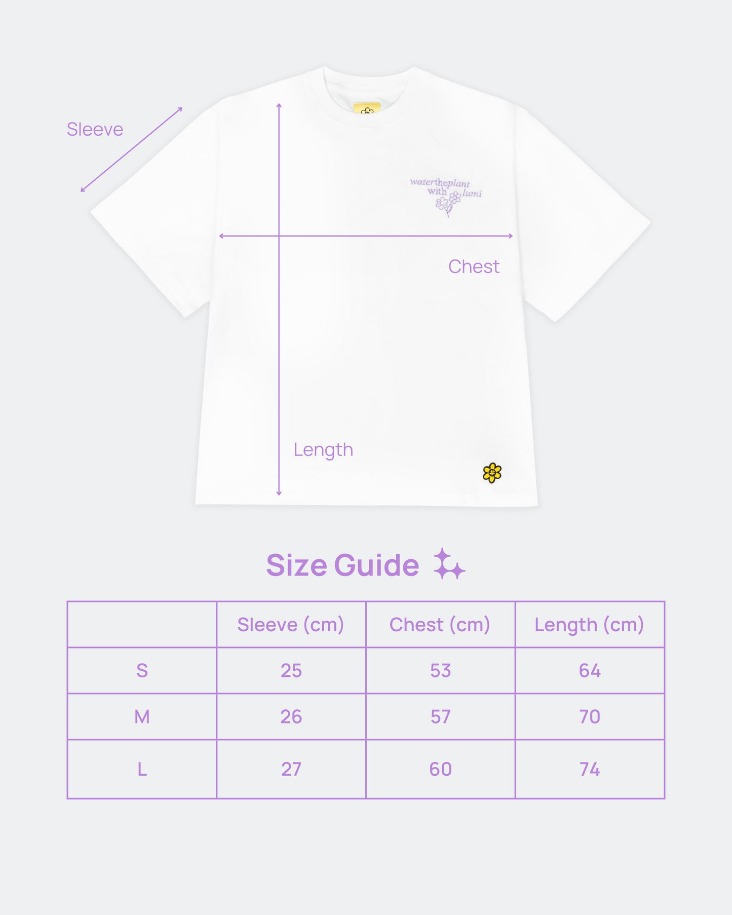 LUMI X WTP Gleam Garden White Tee