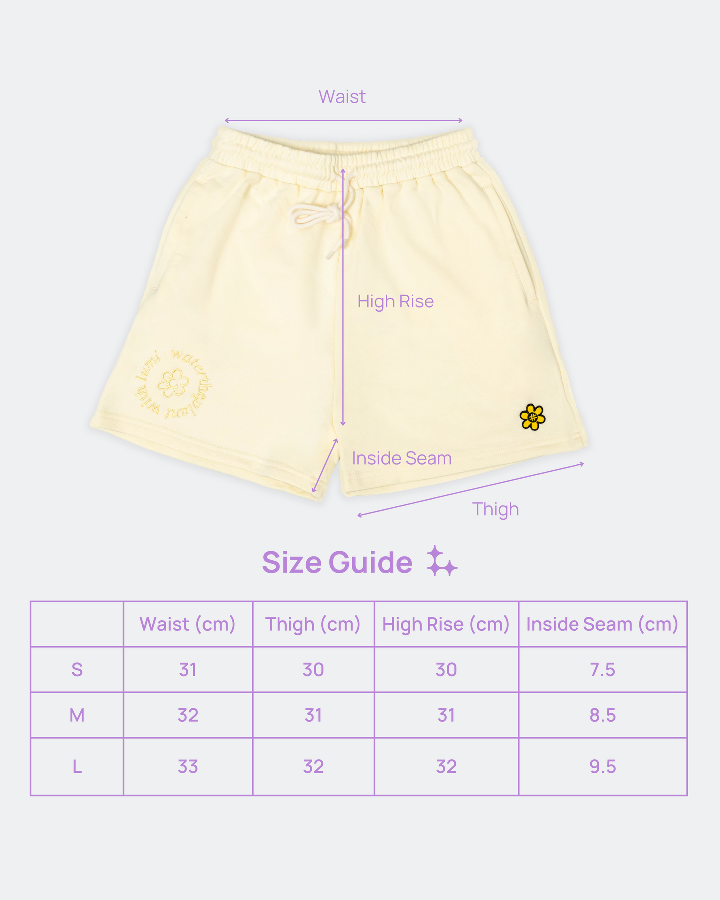 LUMI X WTP Gleam Garden Shorts