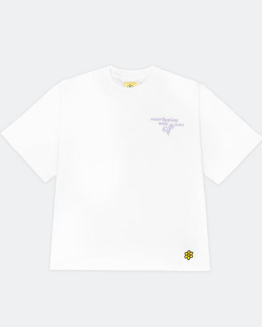 LUMI X WTP Gleam Garden White Tee