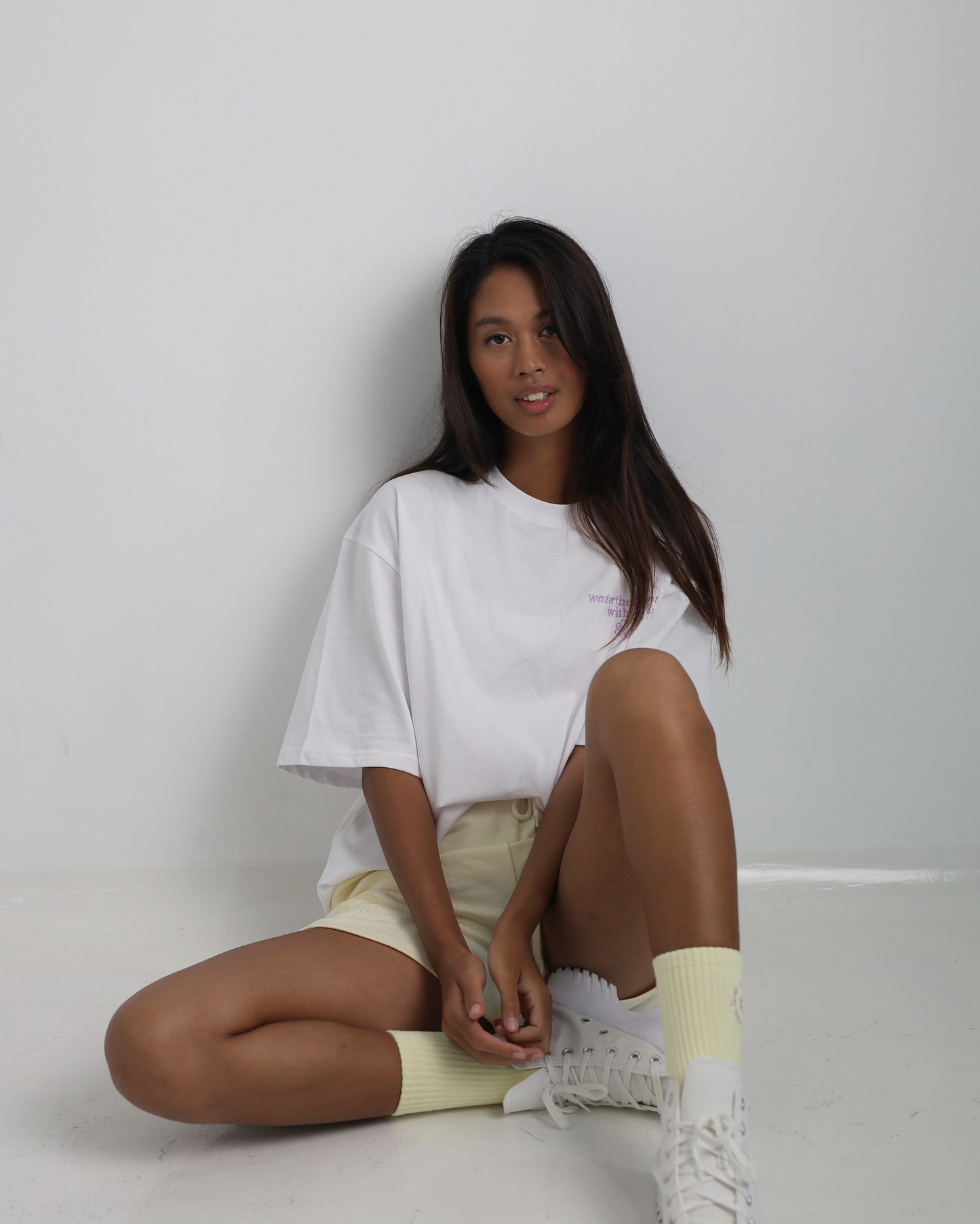 LUMI X WTP Gleam Garden White Tee