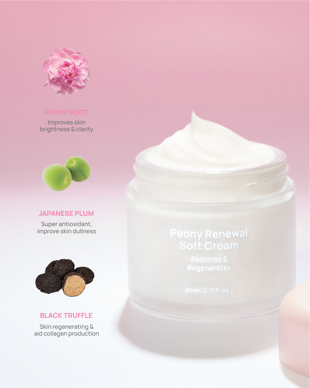 Peony Renewal Soft Cream