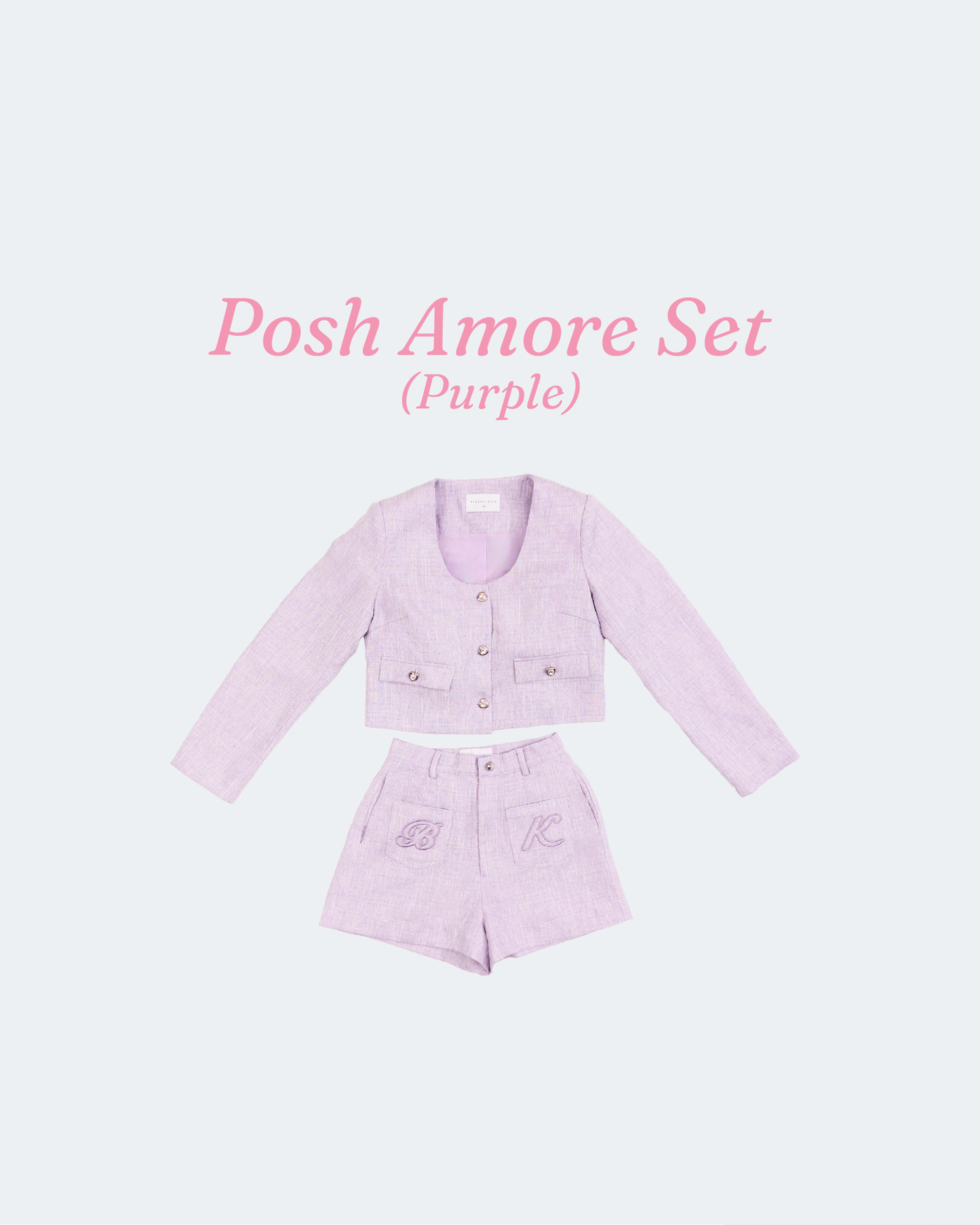 LUMI x Brenda Kuoh Posh Amore Set (Purple)