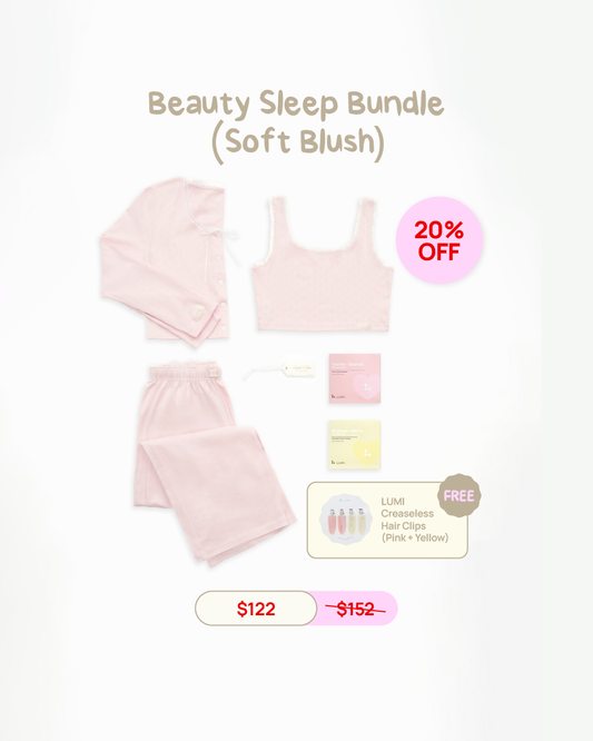 LUMI x Wustler Beauty Sleep Bundle (Soft Blush)